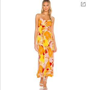 Charisma Tie Back Sleeveless Midi Dress ASTR